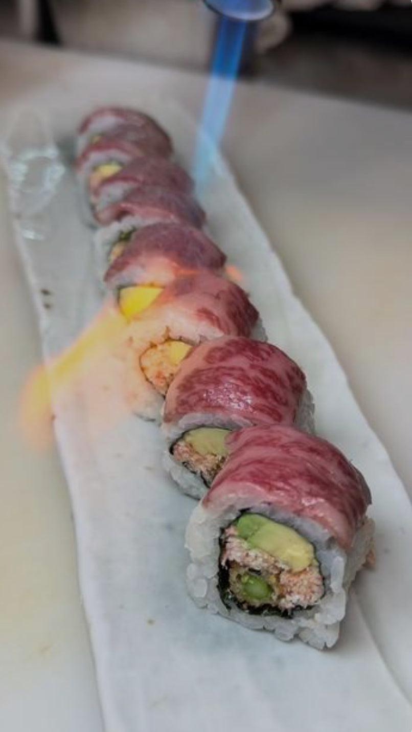 3-wagyu beef rolls 8 pcs