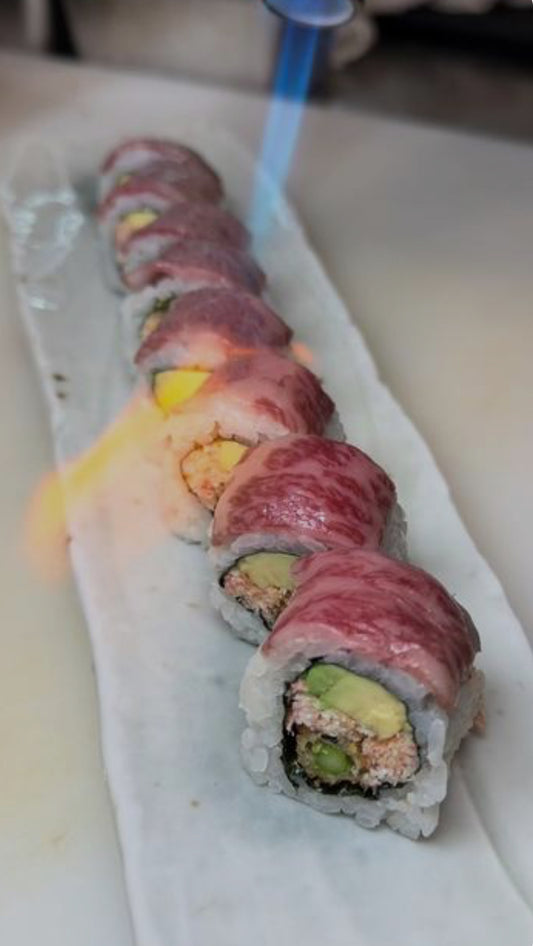 3-wagyu beef rolls 8 pcs