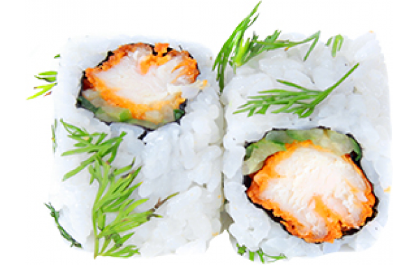 Aneth Rolls Poulet Pané Concombre 6 pcs