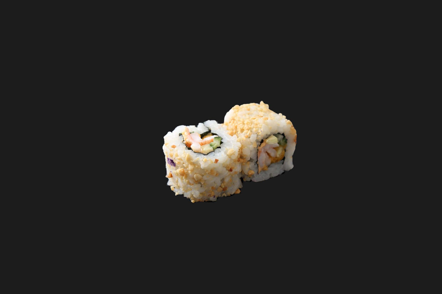 Filet Rolls Crevette Cacahuètes Concombre 6 pcs