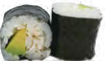 Maki Crabe Avocat 6 pcs