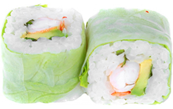 Printemps Crevette Avocat 6 pcs