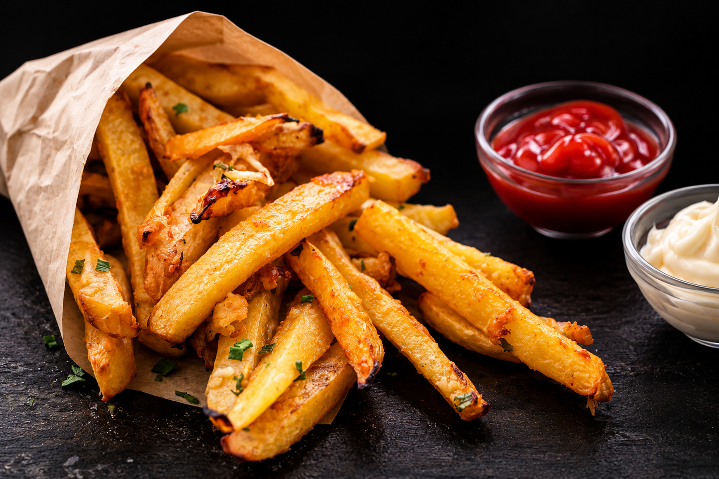 W31 frites maison et mayonnaise