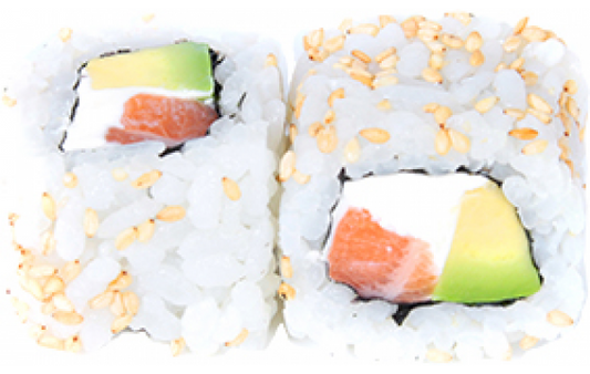 California Saumon Avocat Cheese 6 pcs